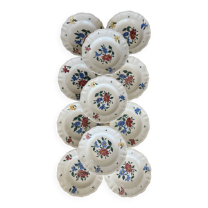 lot 11 assiettes creuses