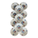 Lot 11 assiettes creuses Sarreguemines et Digoin