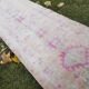 Vintage Turkish hallway rug 63x425 cm