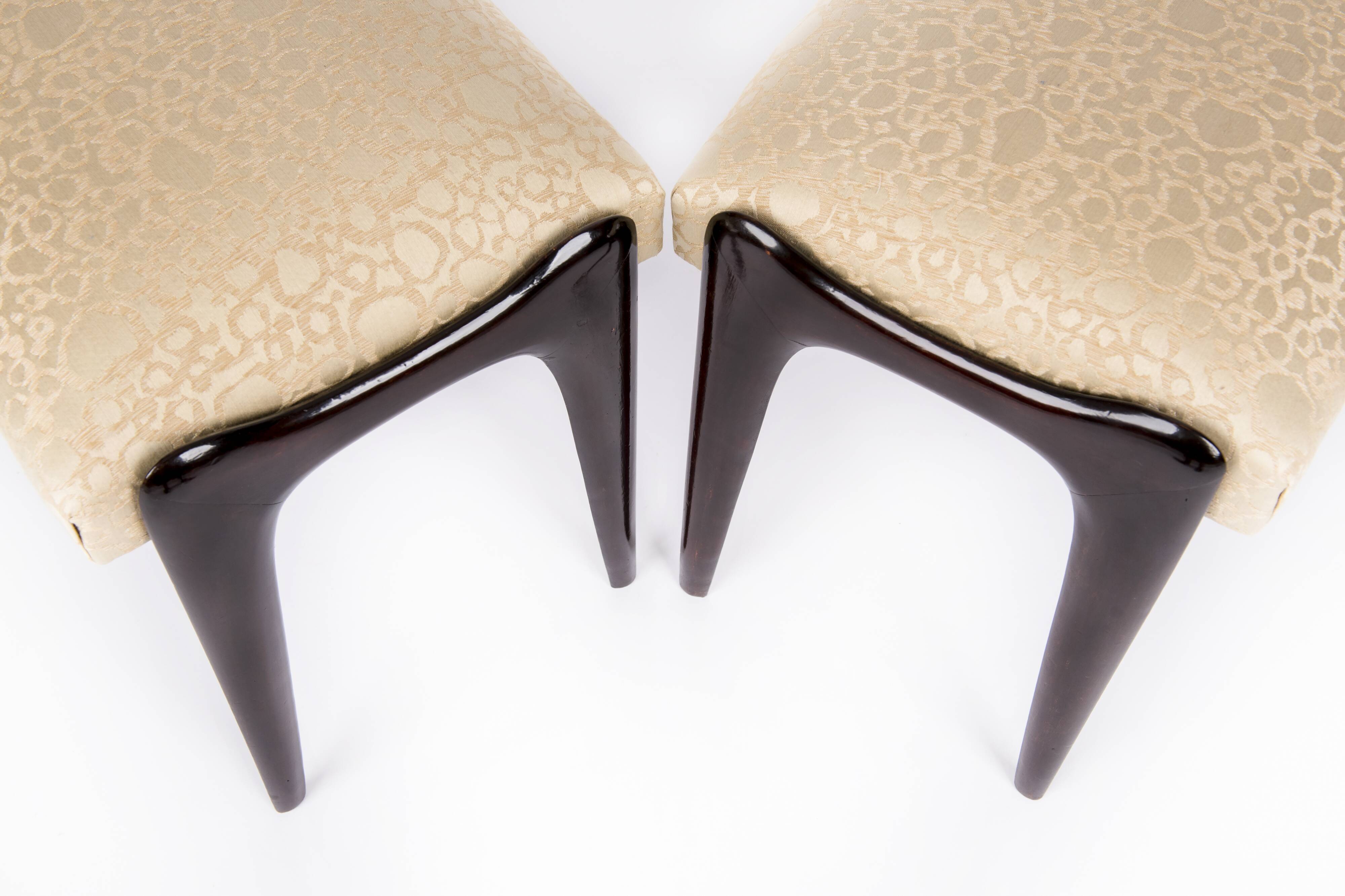 Italian-born footrest pair