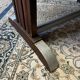 Small vintage bistro table – antique coffee table