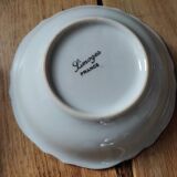 Cups Porcelain Limoge Dessert Bowl Liseré Golden Old Lot of 7