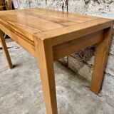 Regain desk in solid elm, 1970s