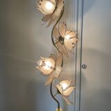 Italian lotus flower floor lamp