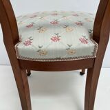Louis-Philippe upholstered walnut chairs