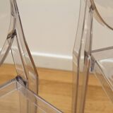 Pair of Victoria Ghost chairs, Philippe Starck