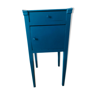 Table de chevet bleu