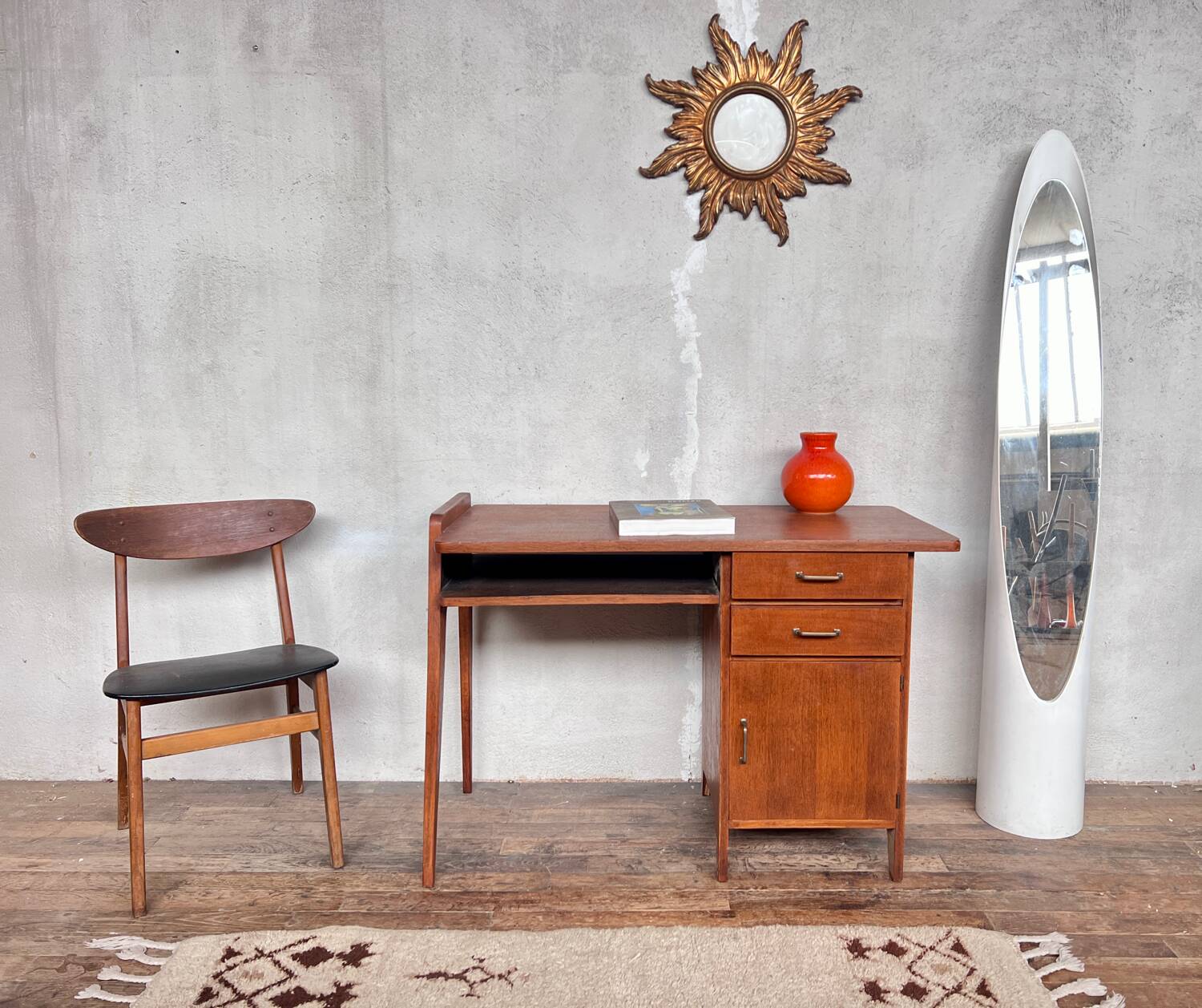 Modernist vintage desk