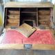 Donkey back office or slope desk, secretary to flap NINETEENTH century Louis XV style