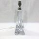 Pied de lampe en cristal Baccarat