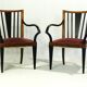 Pair of Large Palace Armchairs, Art Deco, Austria 1920