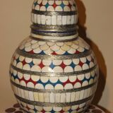 Vase en os
