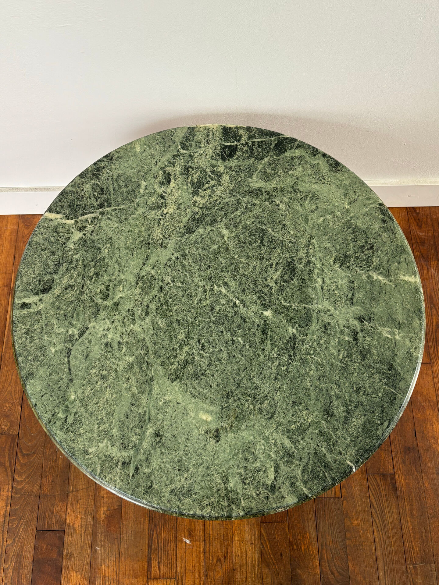Green marble coffee table