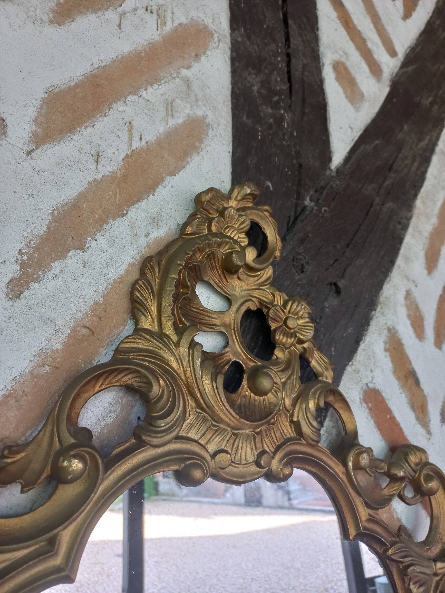 Louis XV style rococo mirror