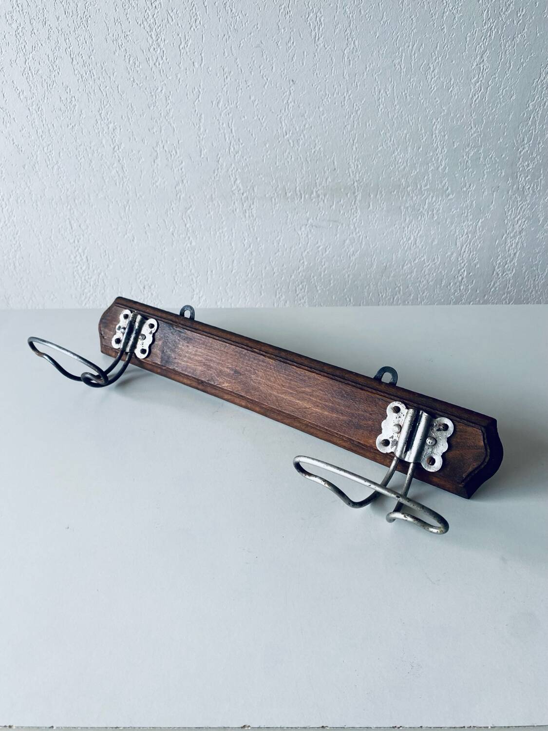 Old wall coat rack