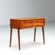 Rimbert Sandholt chest of drawers in teak Atelje Sweden 1960