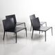Lot de 4 fauteuils Norma par Arper