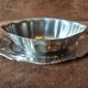 Vintage metal gravy boat