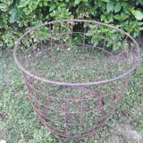 Basket basket h58 d59cm industrial iron