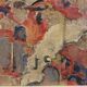 Andrea Spinelli, Italian Abstract Urban Expressionist, 20th Century, Acrylic & Canvas