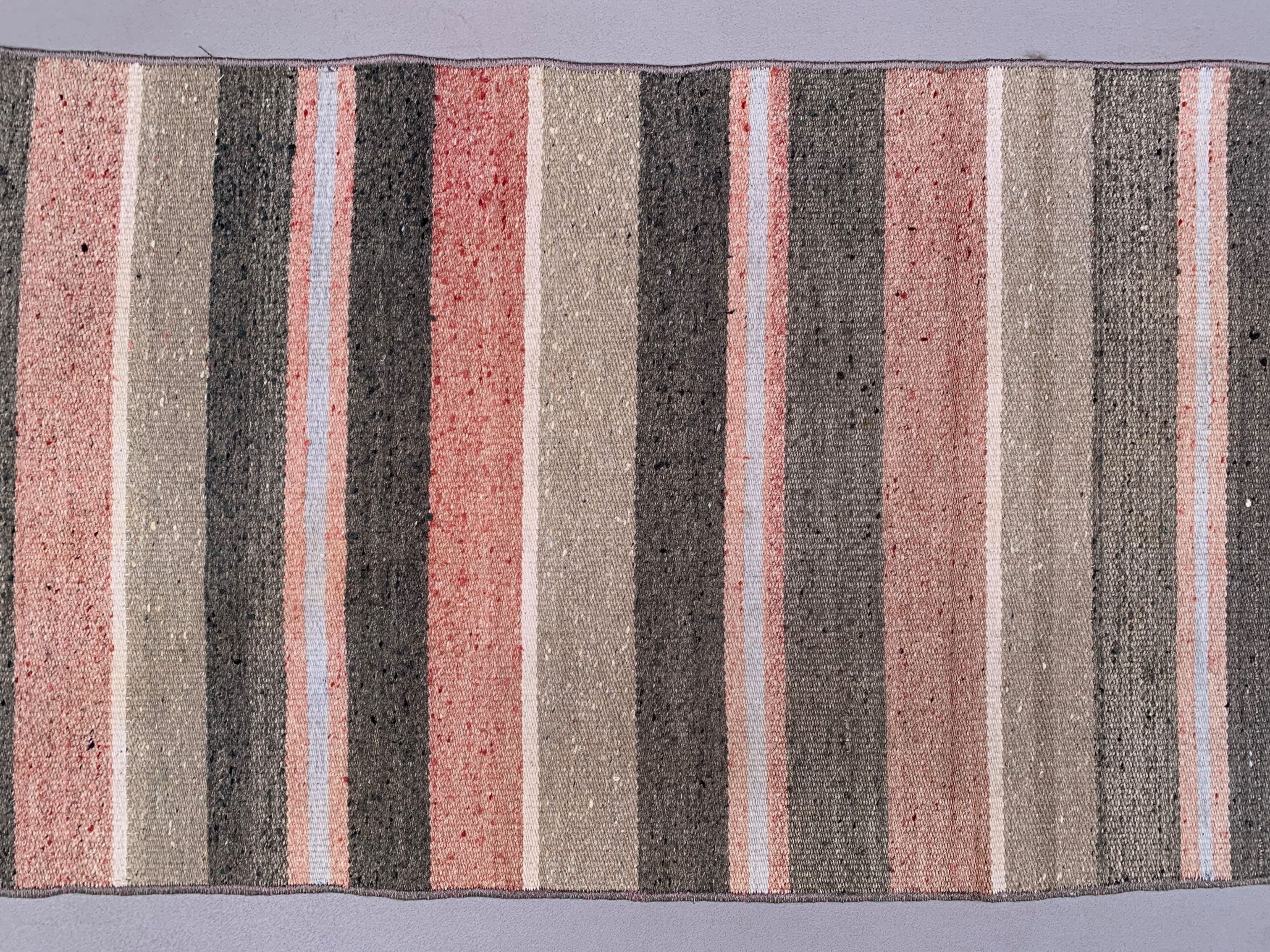 Old Turkish narrow Kilim Runner 217x49 cm shabby chic, vintage kelim