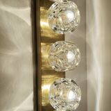 Pair of large vintage architectural wall lights