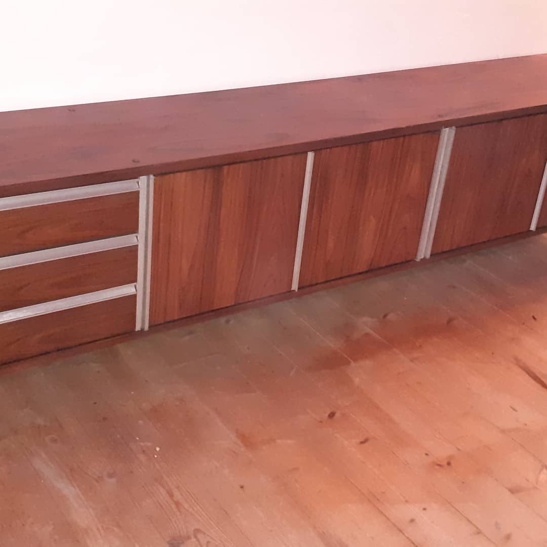 Sideboard 4 doors 3 drawers in Rosewood year 70