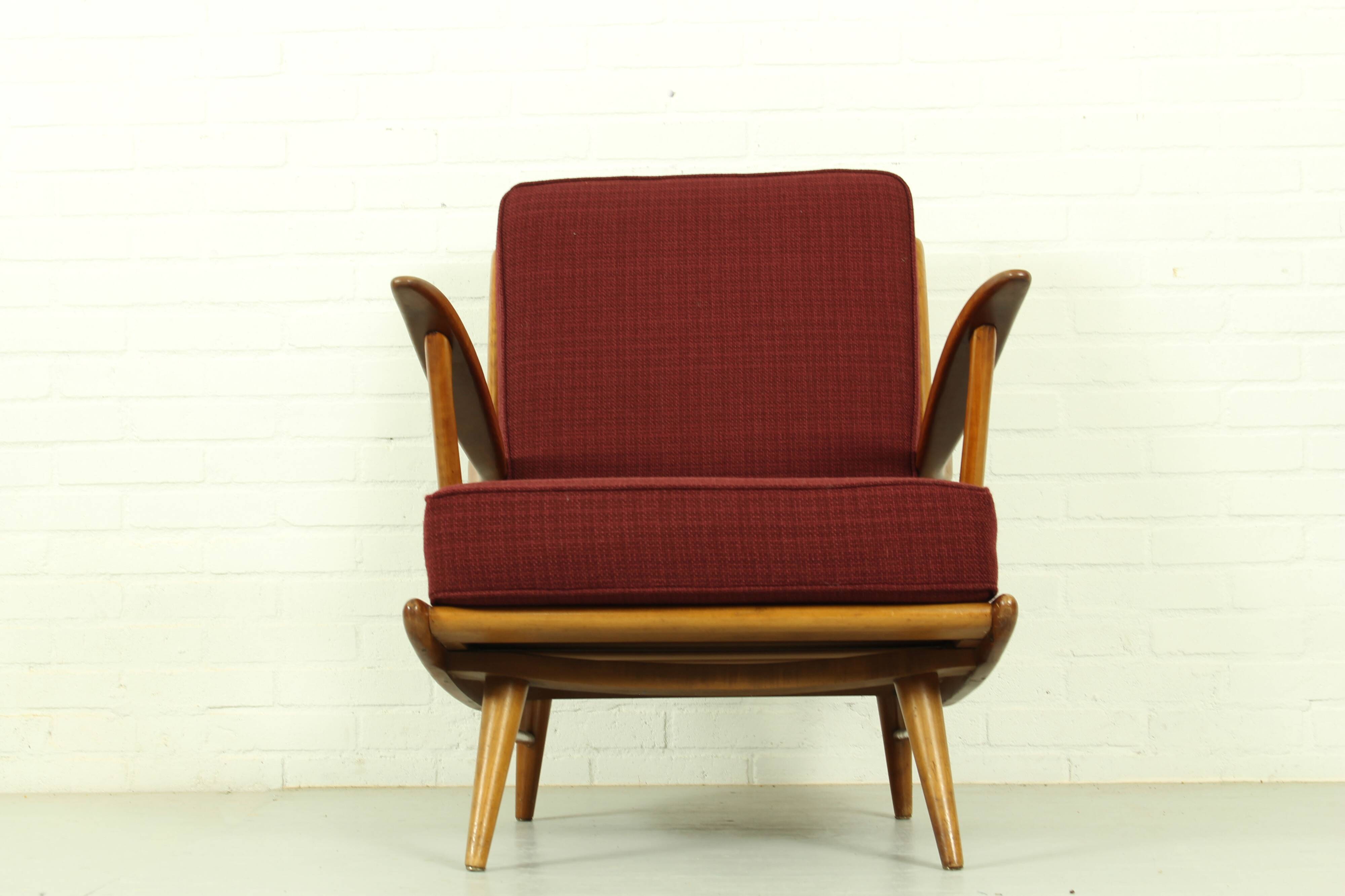 Canapés et fauteuils lounge au design vintage Sprij / Spuij’s, années 1960
