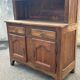 Sideboard, buffet, double body in solid oak Louis XV, Louis Philippe
