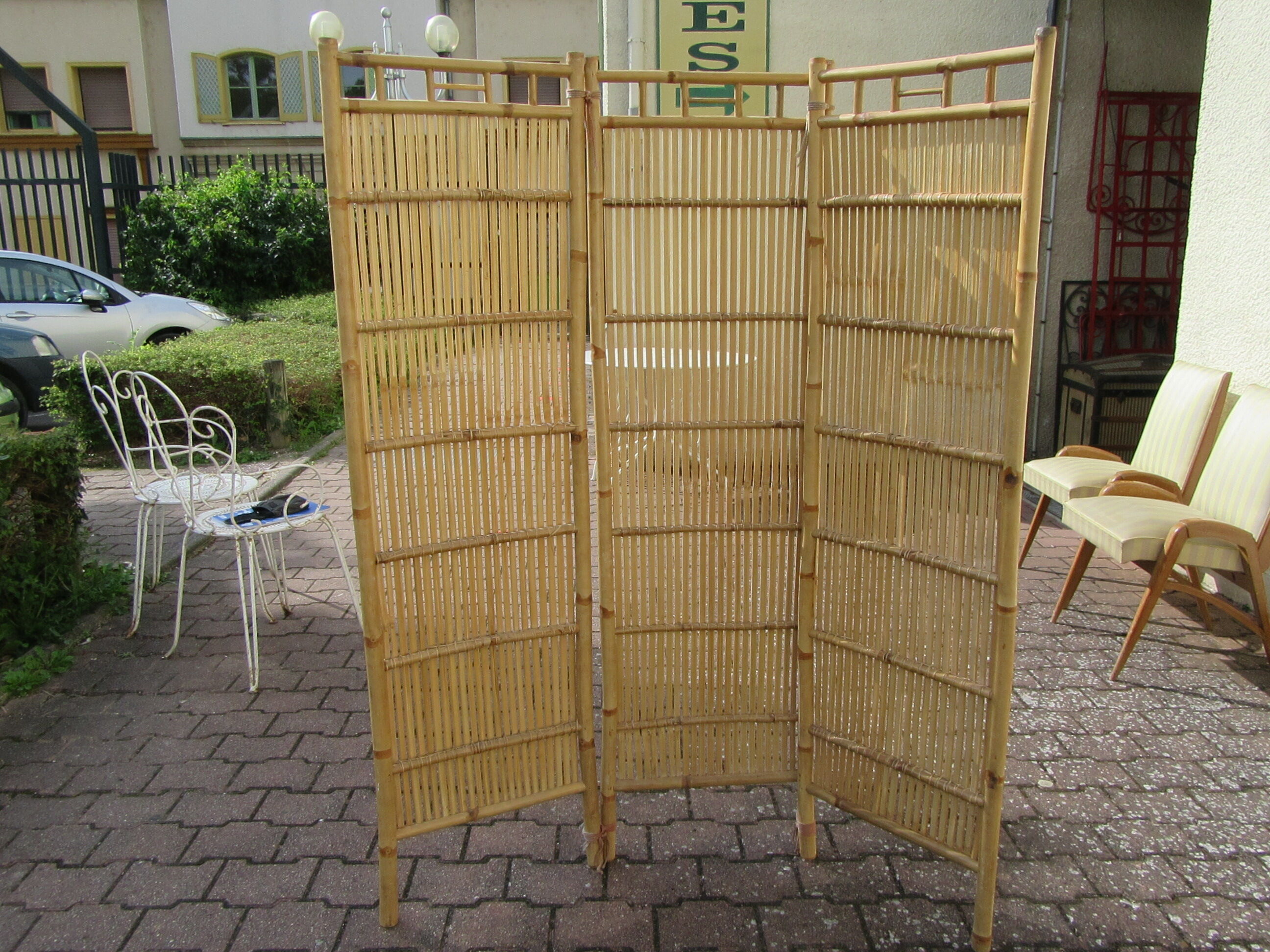 Screen 3 bamboo leaves