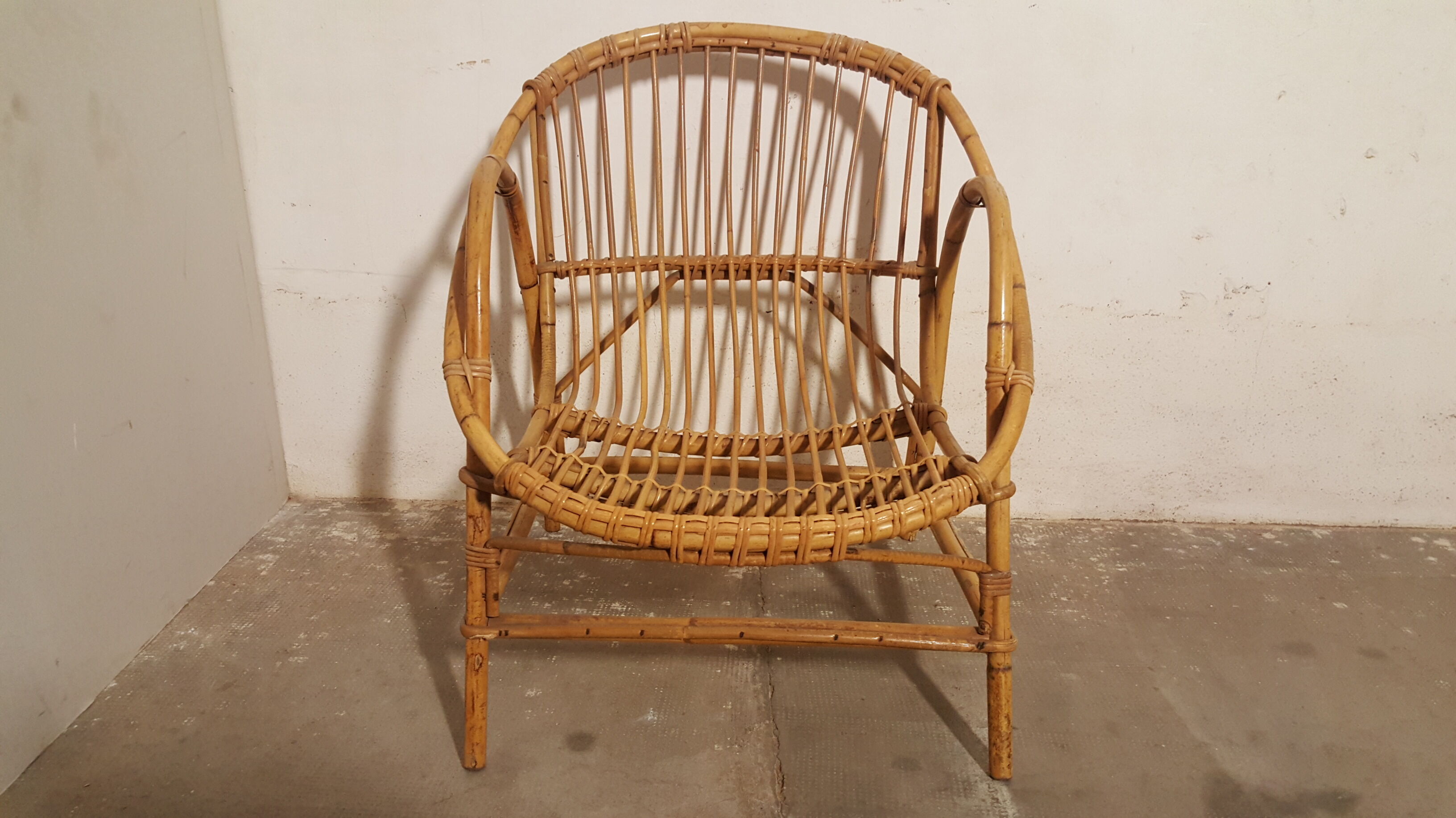Fauteuil rotin