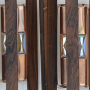 Pair of wall lights/sconces by Werner Schou for Coronell Elektro. Denmark 1960s