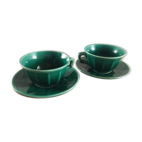 Cups for espresso and saucers Duet