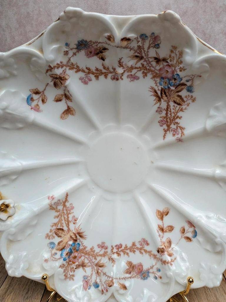 Old porcelain plate J.P.L France
