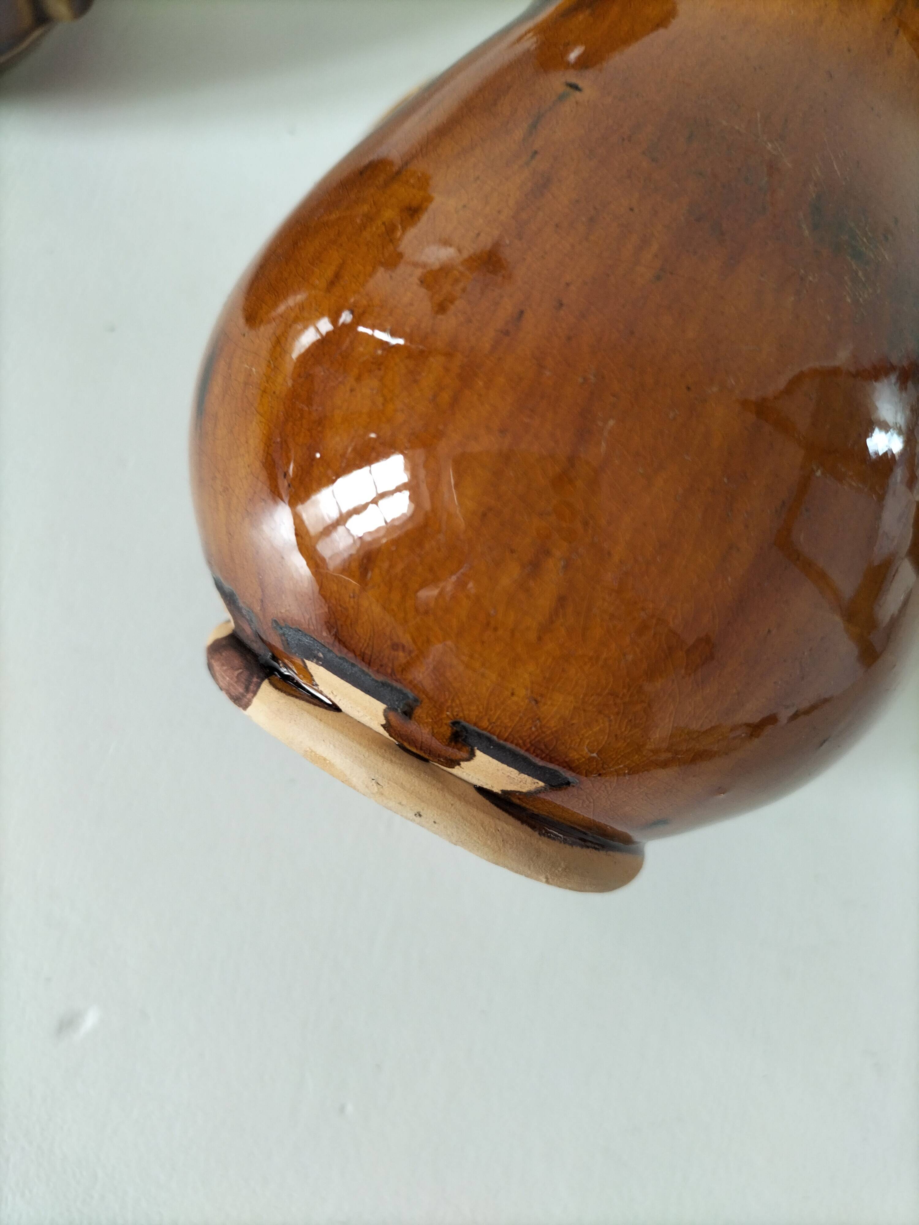 Set of three stoneware jugs from Vendeuvre Pottery – bistro charm