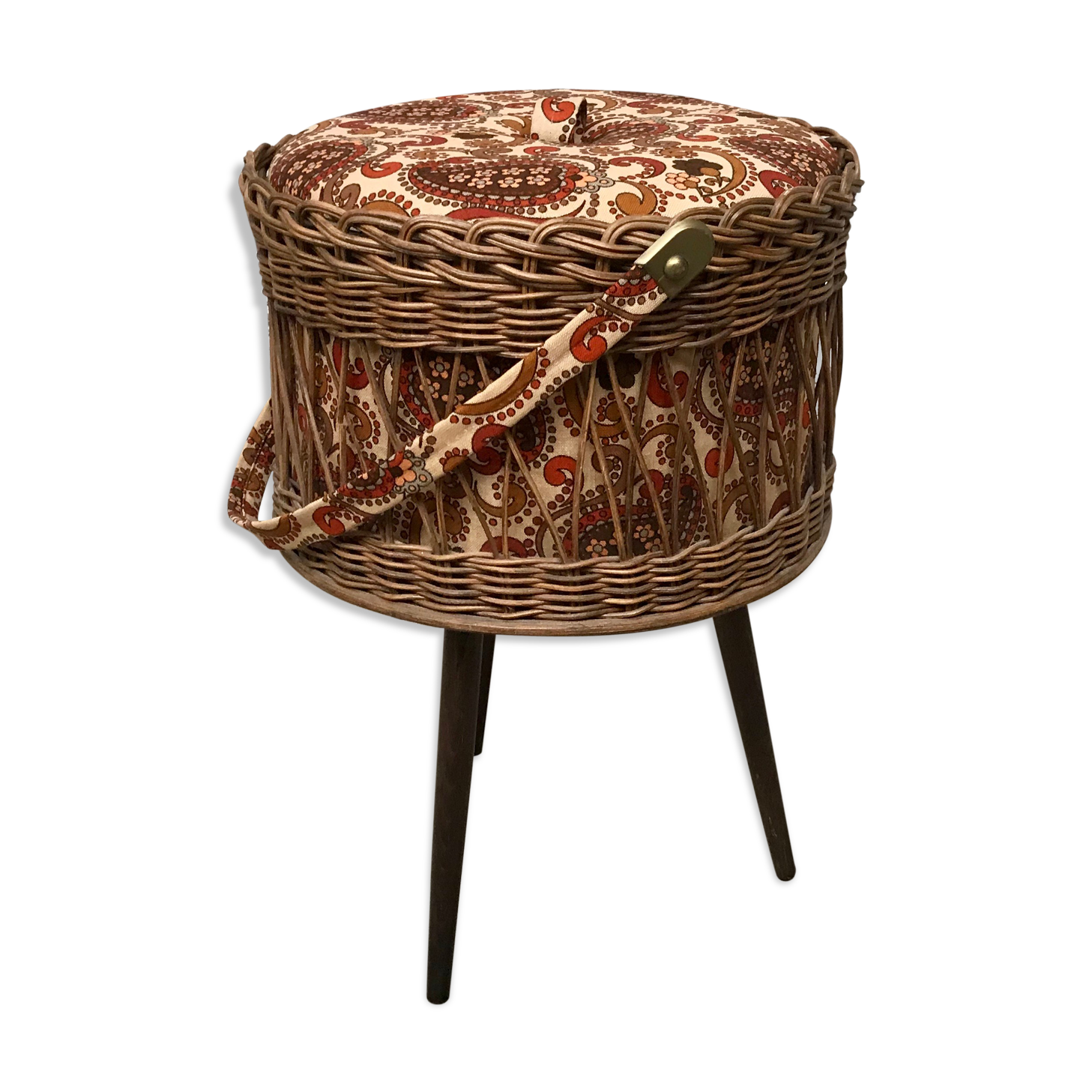 Old sewing basket