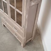 Vitrine en chêne, design danois, années 1980, production : Danemark