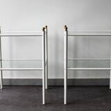 Pair of vintage bedside tables, Sweden, 1970.