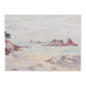 Camille COMBE: The rocks of the open sea, Original signed monotype