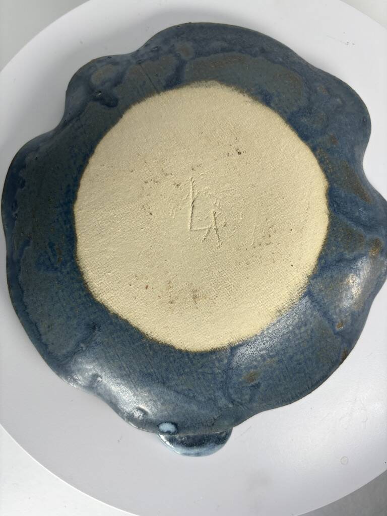 Antonio Lampecco ceramic tray Belgium 2000