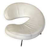 Roche Bobois Cloud Armchair White Leather