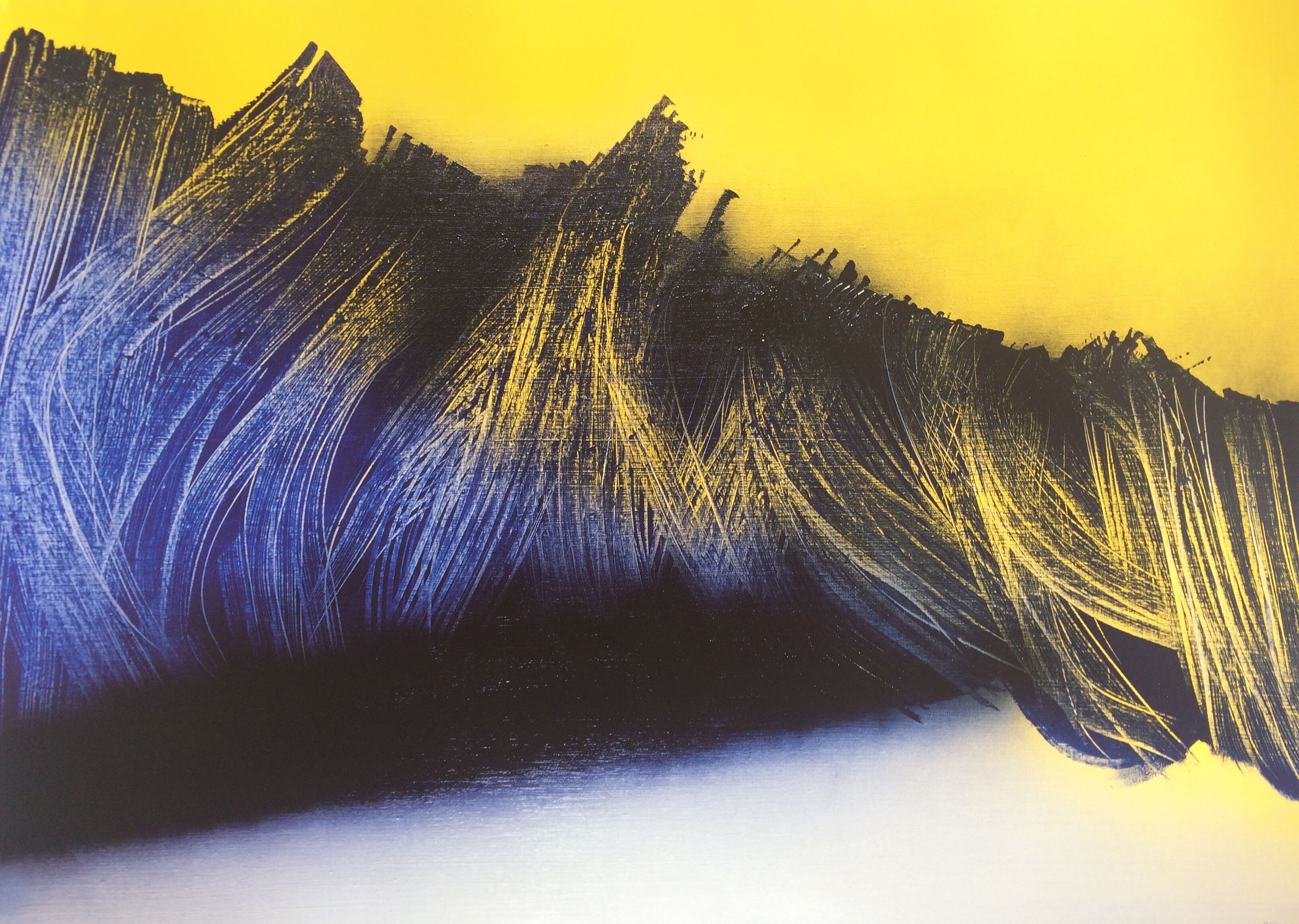 Four-color exhibition poster