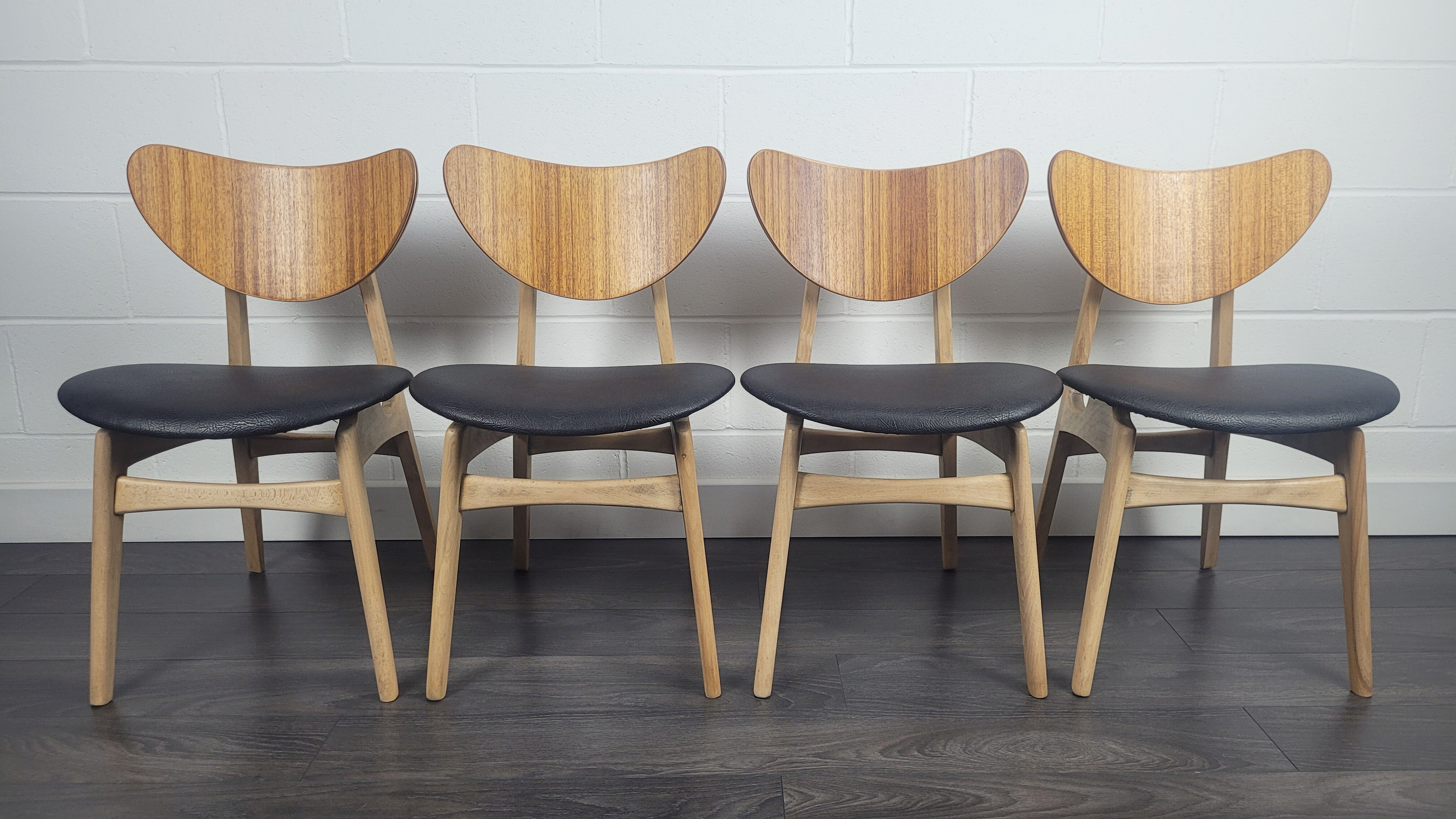 Set of 4 G Plan Butterfly Chairs, 1950s