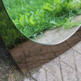 Smoked two-layer mirror 60s/70s