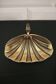 Vintage brass shell dish, soap holder.