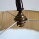 Tripod reading lamp in metal from the 50s/60s, France.