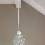 Bubbled glass hanging lamp 60/70