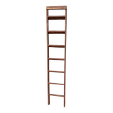 Old wooden craftsman ladder