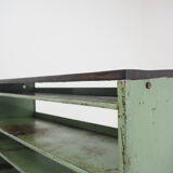 Vintage Industrial Low Shelves, Side Table 1960s