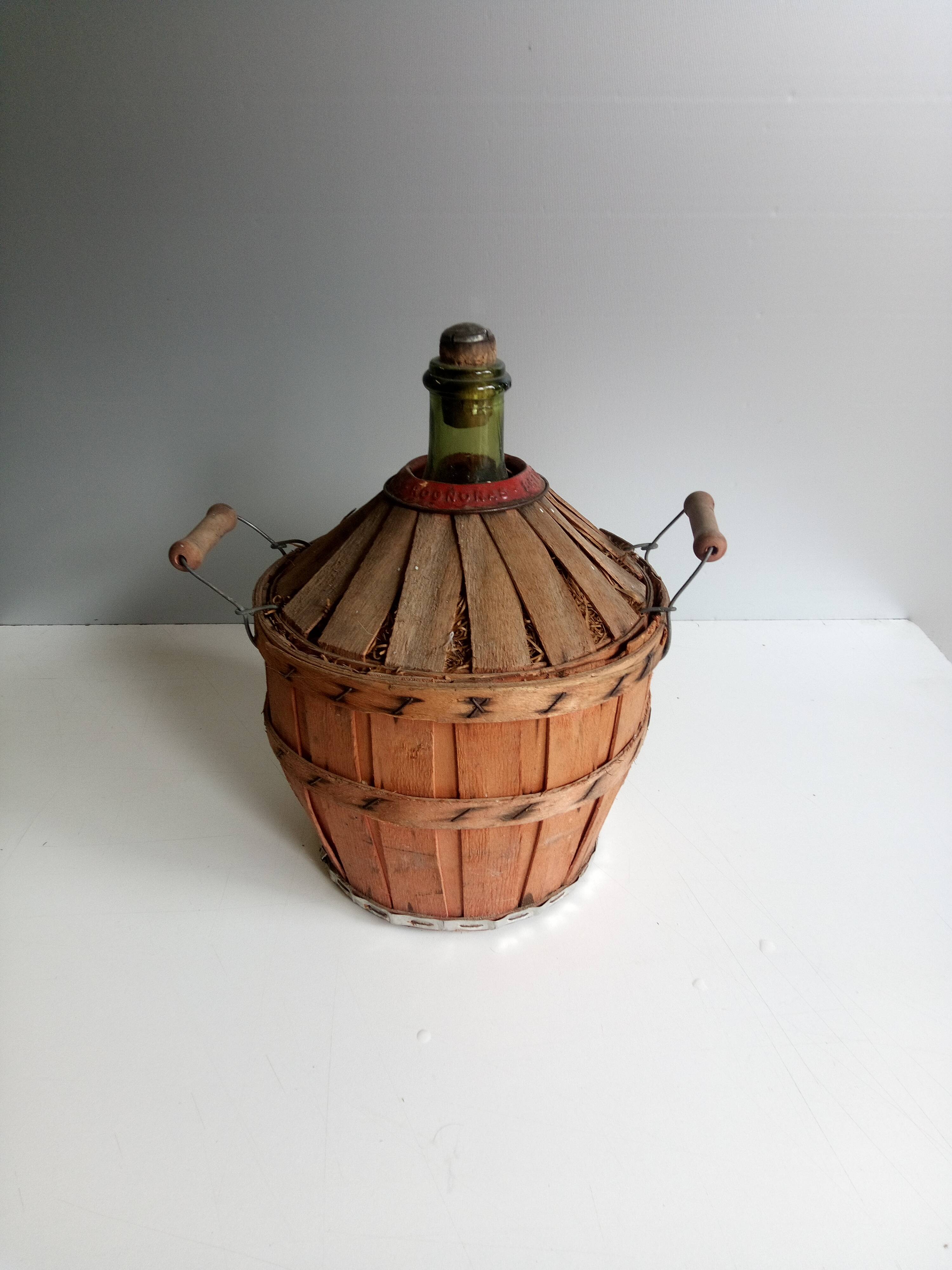 Dame Jeanne / 5 Liter Carboy - Straw -